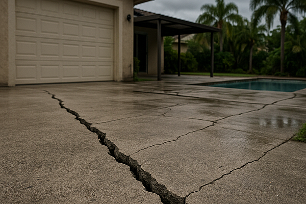 Shifting Weather in Orlando Can Make Concrete Crack Repairs Hard