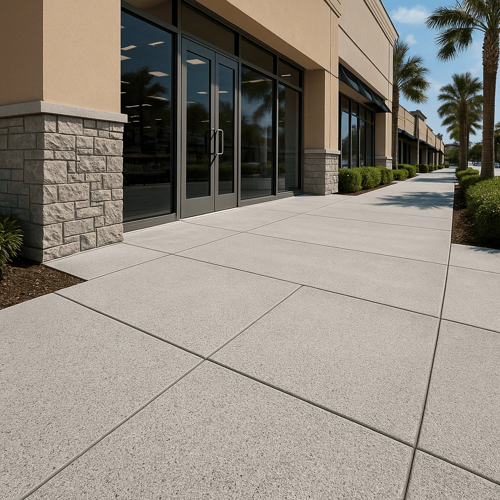 Why Orlando Businesses Invest in Commercial Concrete Sidewalks