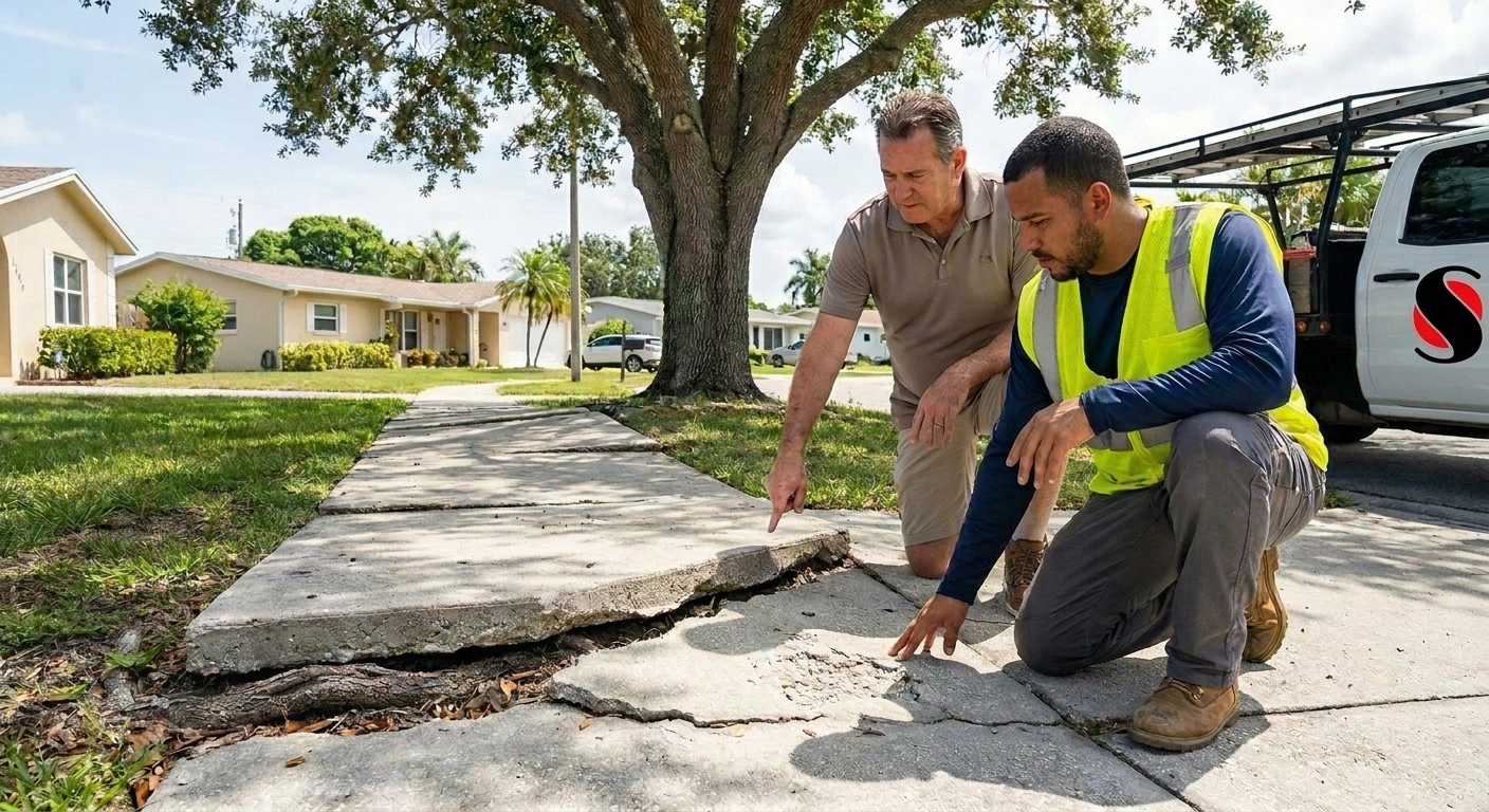 Should You Repair or Replace a Concrete Sidewalk in Orlando?