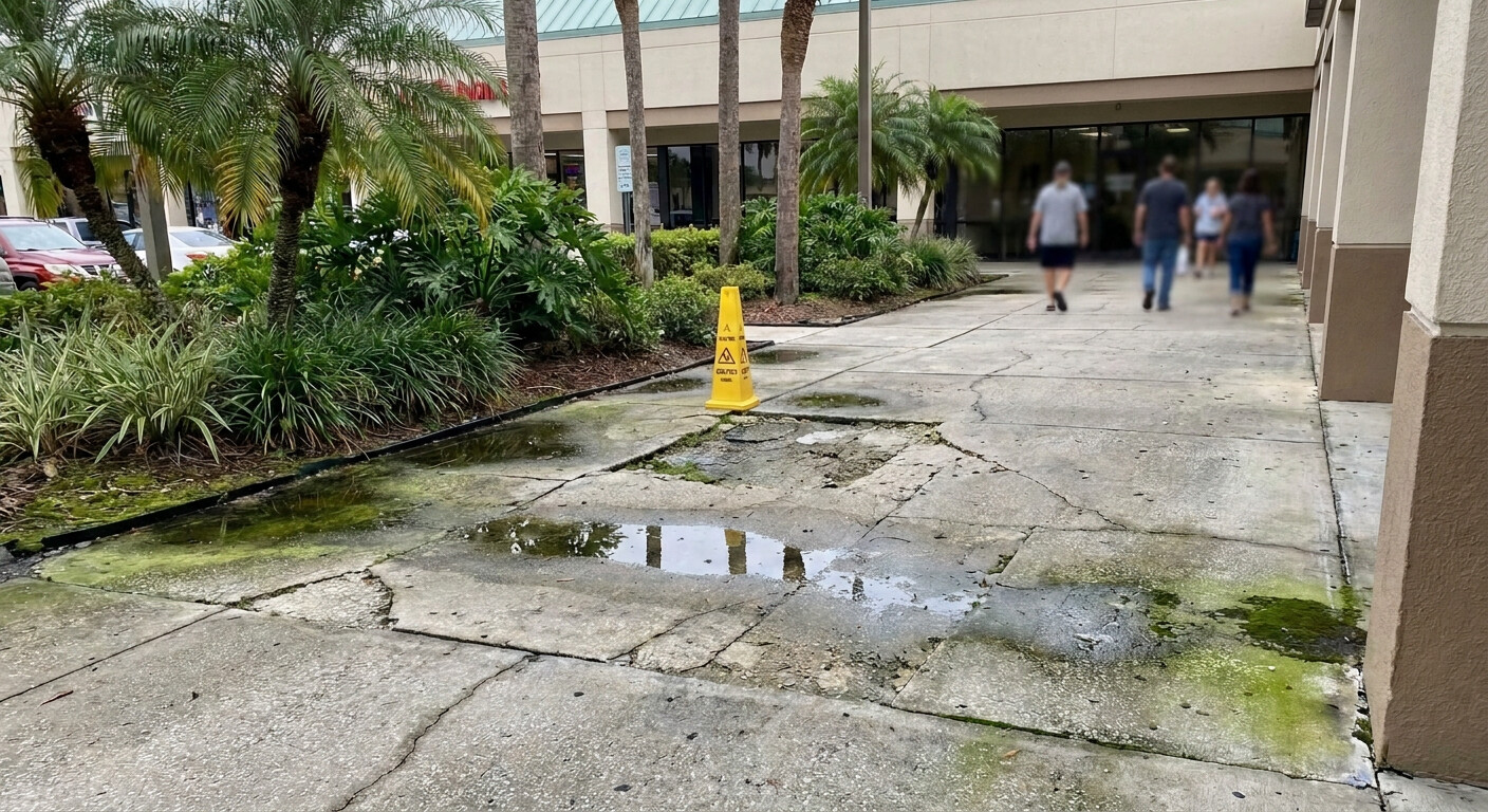 Are Your Orlando Walkways Still Safe for Guests and Customers?