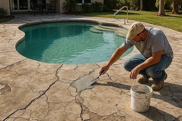 Fixing Up Concrete Pools in Orlando Backyards